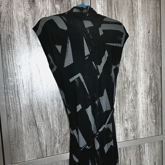 French Connection Maxi Dress V Neckline Size 10 - Picture 8 of 8